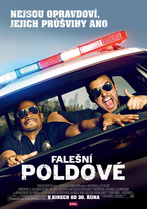 Let&#039;s Be Cops - Czech Movie Poster