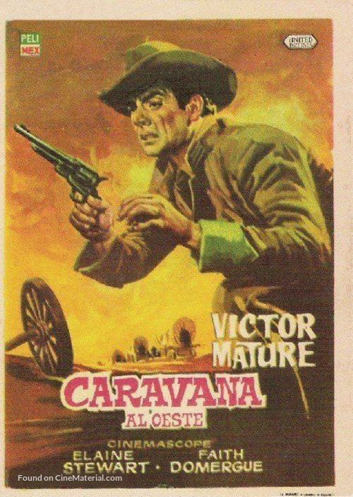 Escort West - Spanish Movie Poster