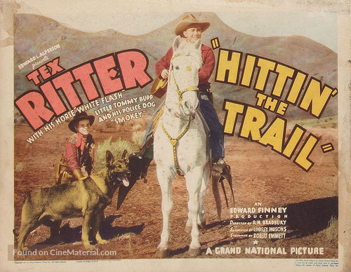 Hittin&#039; the Trail - Movie Poster