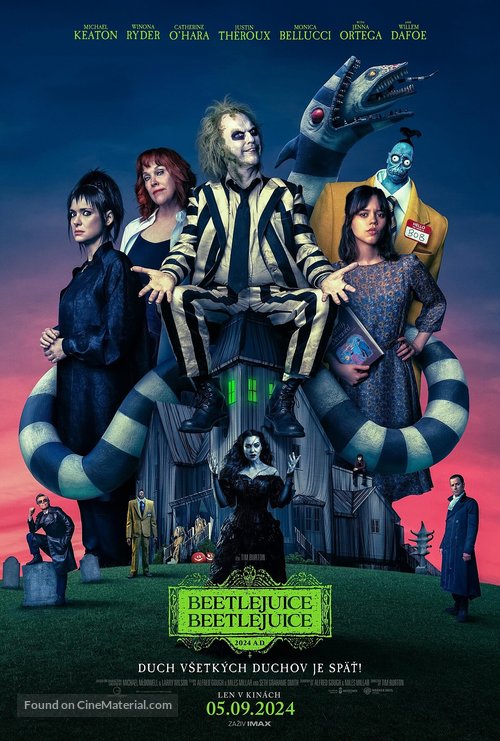 Beetlejuice Beetlejuice - Slovak Movie Poster