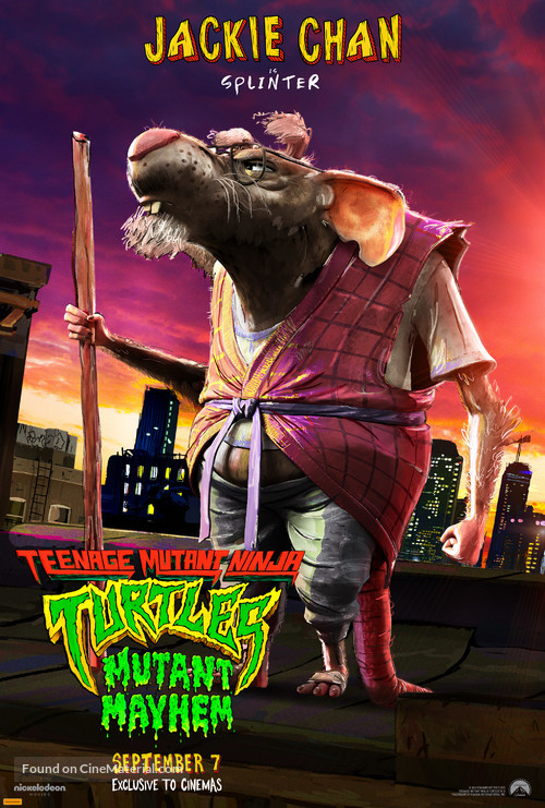 Teenage Mutant Ninja Turtles: Mutant Mayhem - Australian Movie Poster