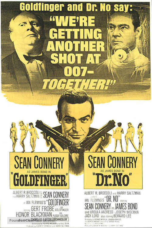 Dr. No - Combo movie poster