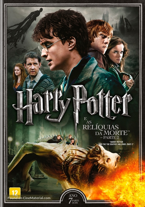 Harry Potter and the Deathly Hallows - Part 2 - Brazilian Movie Cover