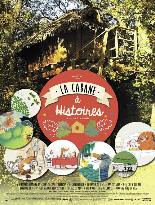 La cabane &agrave; histoires - French Movie Poster