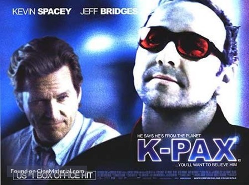 K-PAX - British Movie Poster