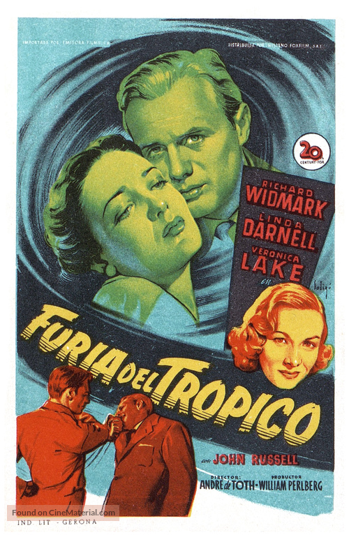 Slattery&#039;s Hurricane - Spanish Movie Poster