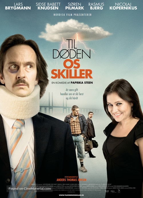 Til d&oslash;den os skiller - Danish Movie Poster