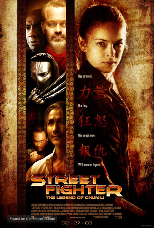 Street Fighter: The Legend of Chun-Li - Movie Poster