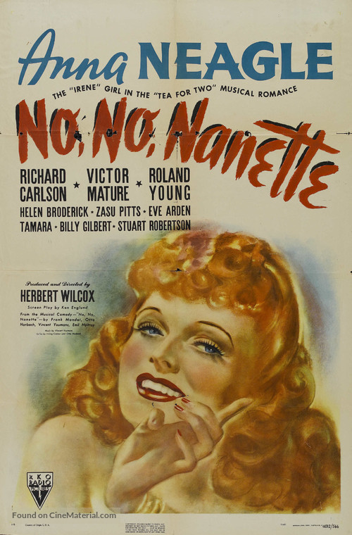 No, No, Nanette - Movie Poster