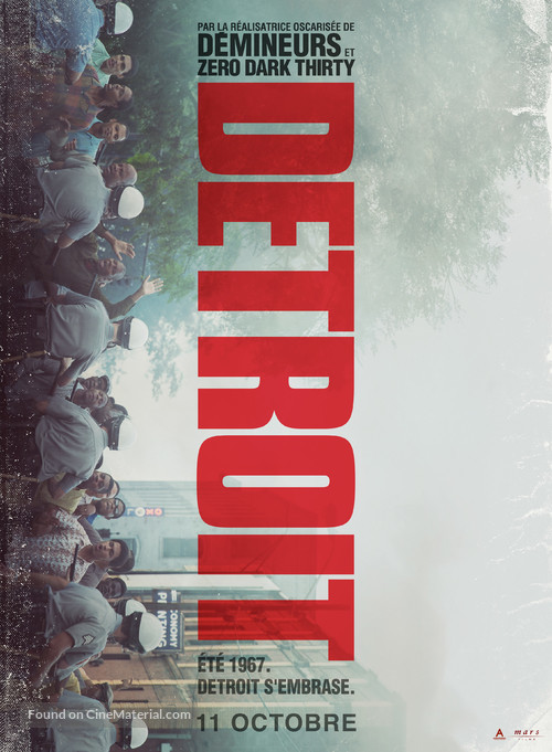 Detroit - French Movie Poster