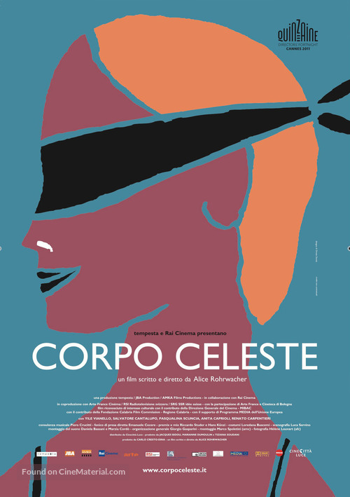 Corpo celeste - Italian Movie Poster