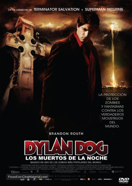 Dylan Dog: Dead of Night - Spanish DVD movie cover