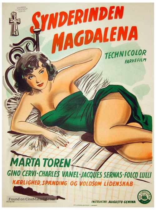 Maddalena - Danish Movie Poster