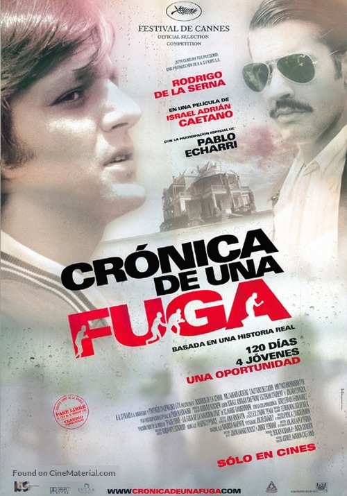 Cr&oacute;nica de una fuga - Argentinian Movie Poster