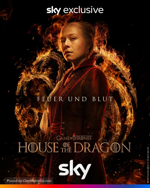 &quot;House of the Dragon&quot; - German Movie Poster