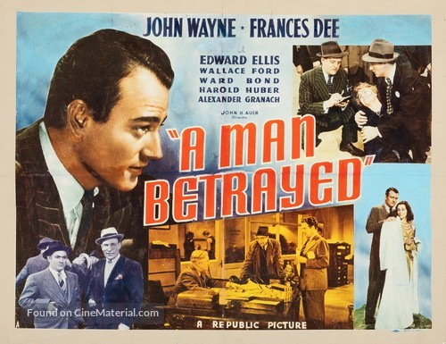 A Man Betrayed - Movie Poster