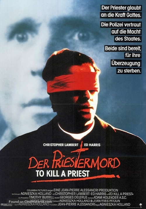 To Kill a Priest - German Movie Poster