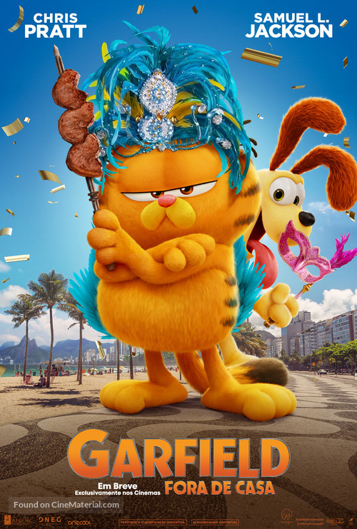 The Garfield Movie - Brazilian Movie Poster