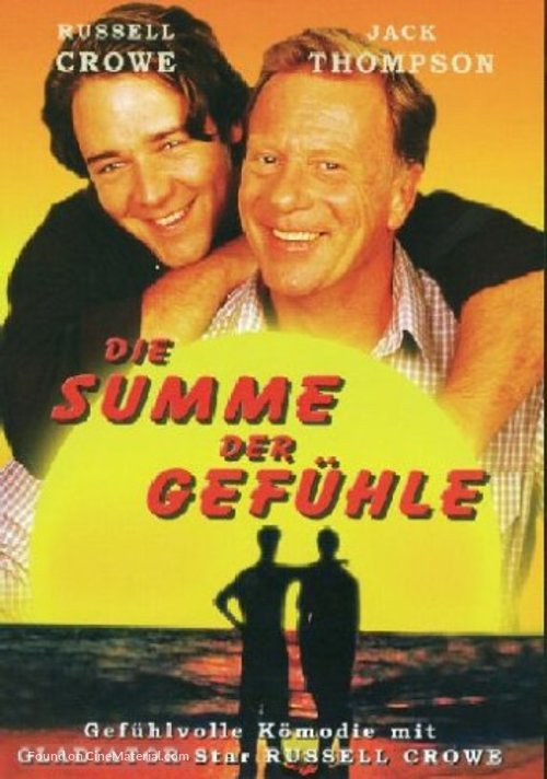 The Sum of Us - German DVD movie cover