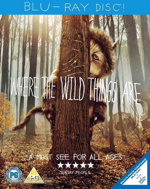 Where the Wild Things Are - British Movie Cover