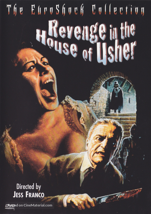 Revenge in the House of Usher - DVD movie cover