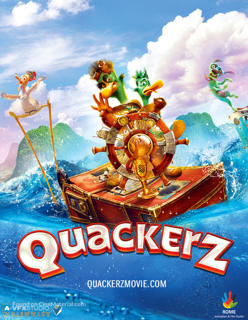 Quackerz - Russian Movie Poster