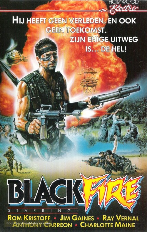 Black Fire - Dutch Movie Cover