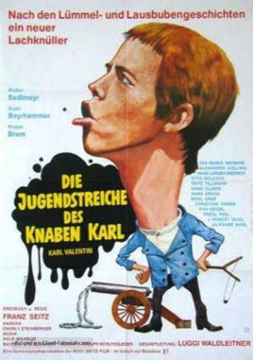Die Jugendstreiche des Knaben Karl - German Movie Poster