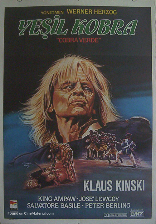 Cobra Verde - Turkish Movie Poster