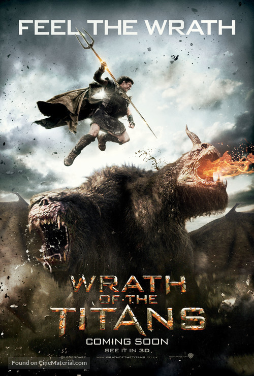 Wrath of the Titans - British Movie Poster
