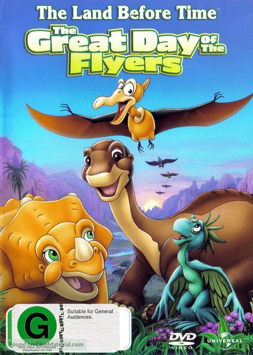 The Land Before Time XII: The Great Day of the Flyers - New Zealand Movie Cover