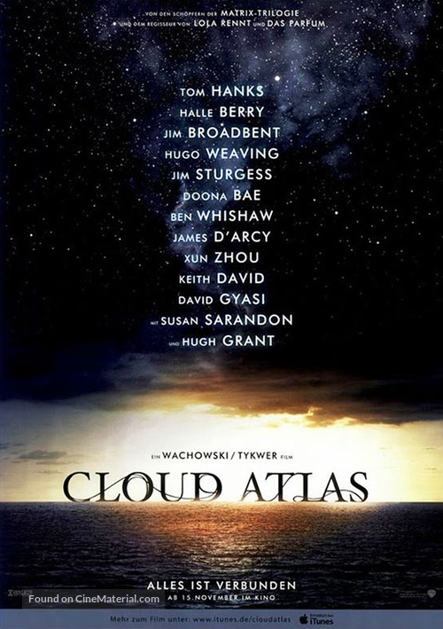 Cloud Atlas - German Movie Poster