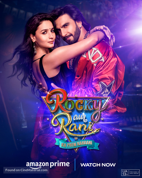 Rocky Aur Rani Ki Prem Kahani - Indian Movie Poster