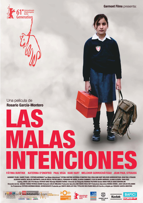 Las malas intenciones - Peruvian Movie Poster