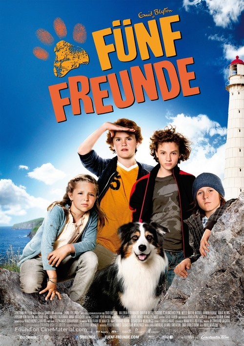 F&uuml;nf Freunde - German Movie Poster
