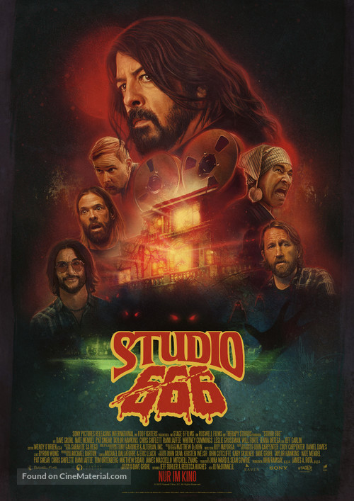 Studio 666 - German Movie Poster