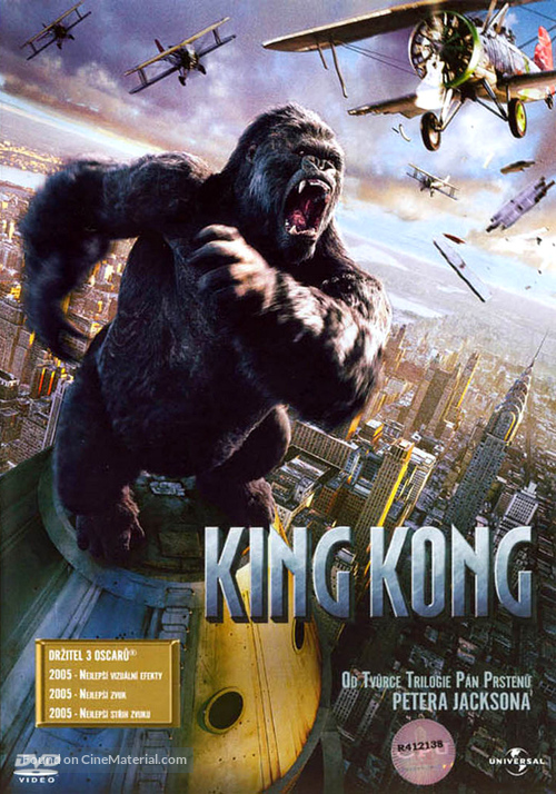 King Kong - Czech DVD movie cover