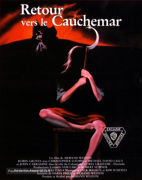 The Nesting - French Movie Poster