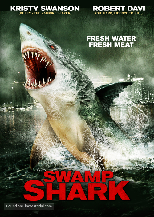 Swamp Shark - Swedish DVD movie cover
