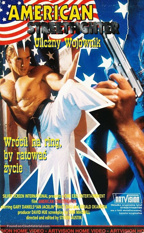 American Streetfighter - Polish Movie Cover