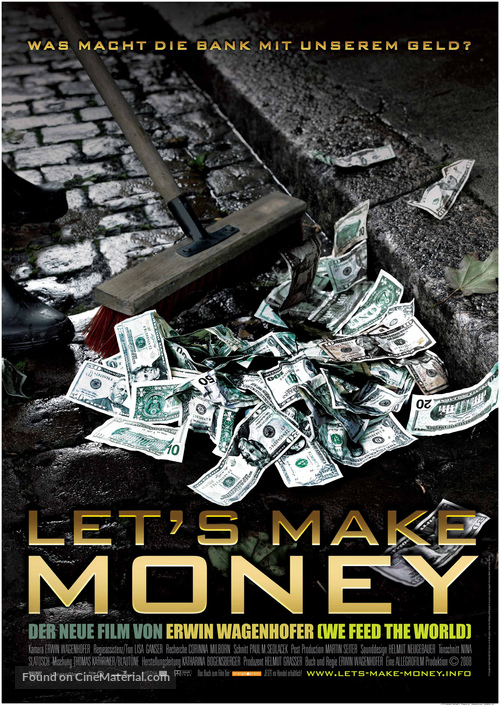 Let&#039;s Make Money - German Movie Poster