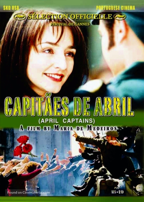 Capit&atilde;es de Abril - DVD movie cover