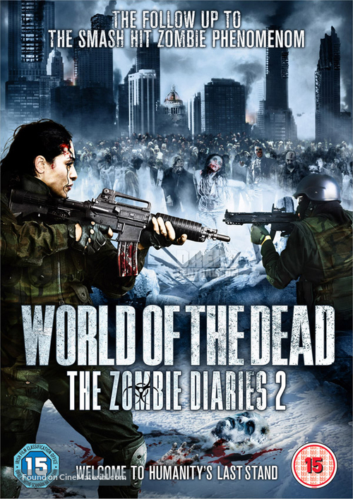 World of the Dead: The Zombie Diaries - British DVD movie cover