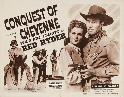 Conquest of Cheyenne - Movie Poster