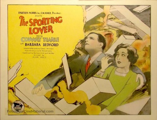 The Sporting Lover - Movie Poster