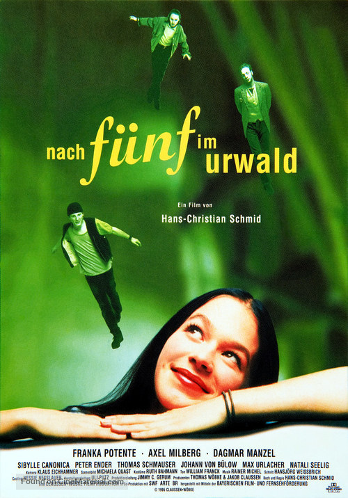 Nach F&uuml;nf im Urwald - German Movie Poster