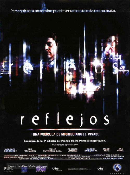Reflejos - Spanish Movie Poster