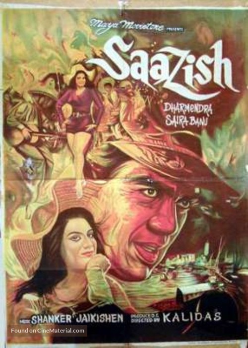 Saazish - Indian Movie Poster
