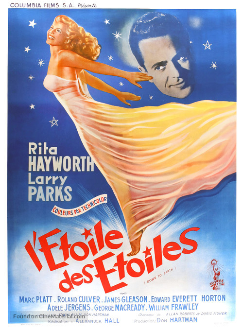 Down to Earth - French Movie Poster