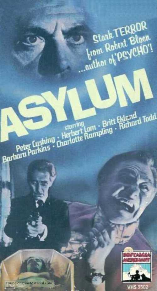 Asylum - VHS movie cover